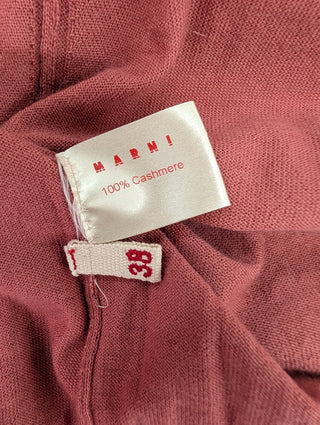 Pink Cashmere 3-button Cardigan