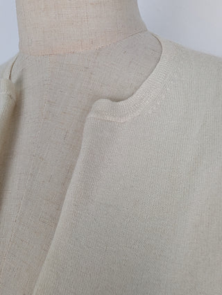 Cream Cashmere Twin Set Cardigan