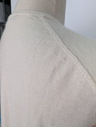 Cream Cashmere Twin Set Cardigan