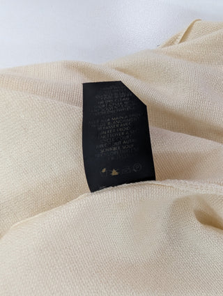 Cream Cashmere Twin Set Cardigan