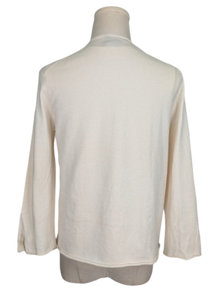 Cream Cashmere Twin Set Cardigan