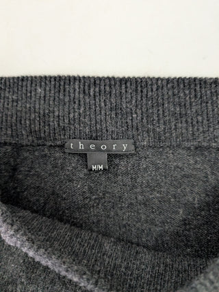 Grey Cashmere Skirt With Oversized Pockets