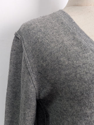 Grey V-Neck Sweater