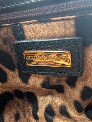 Black Leather Miss Sicily Bag