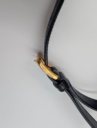 Black Leather Miss Sicily Bag