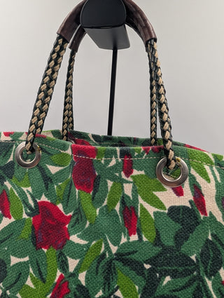 Floral Canvas Tote