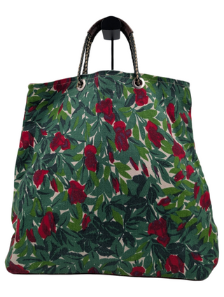 Floral Canvas Tote