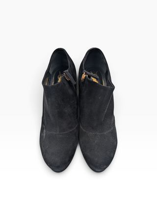 Black Suede Pumps