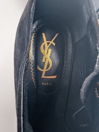 Black Suede Pumps