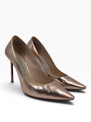 Pink Metallic Romy Pumps