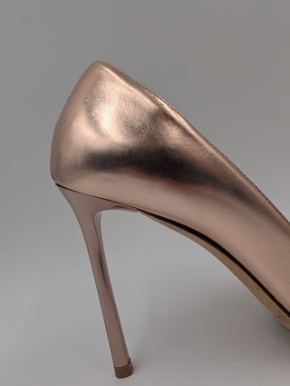 Pink Metallic Romy Pumps