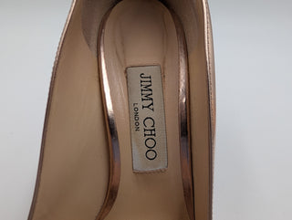 Pink Metallic Romy Pumps