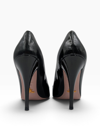 Black Patent Leather Heels