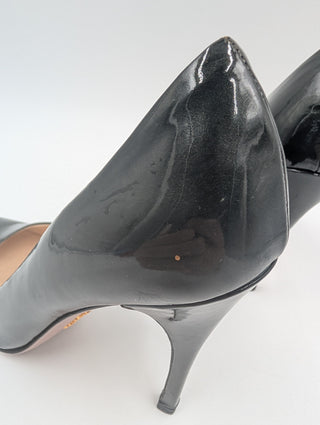 Black Patent Leather Heels