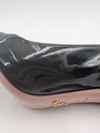Black Patent Leather Heels