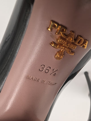 Black Patent Leather Heels