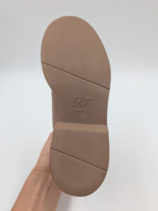 Beige Suede Leather Viv' Rangers Boots