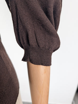 Brown Button Up Cardigan