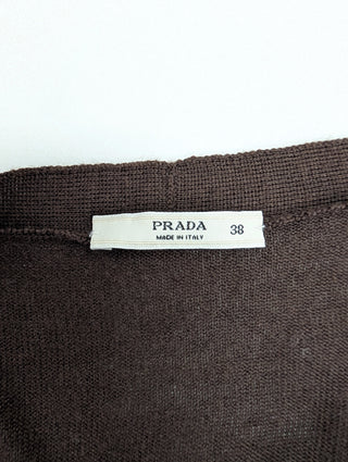 Brown Button Up Cardigan