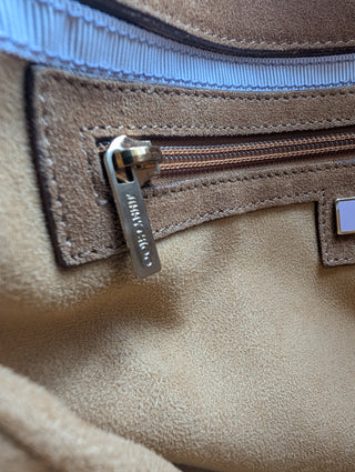 Brown Suede Tatum Fringe Hobo Bag