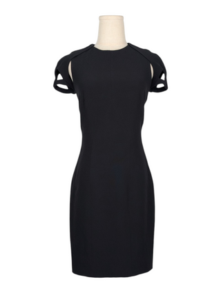 Black Dress With Cut Out Details