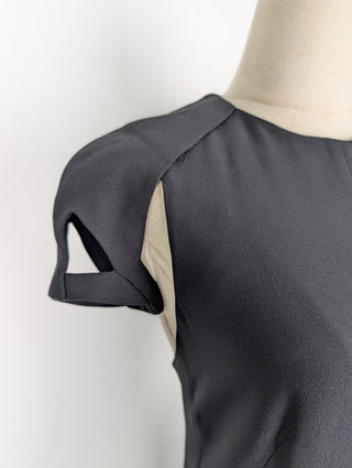 Black Dress With Cut Out Details