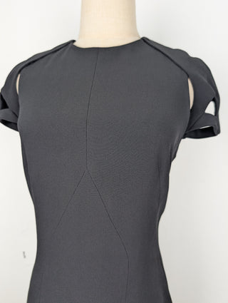 Black Dress With Cut Out Details