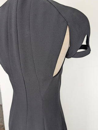 Black Dress With Cut Out Details