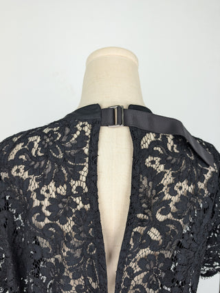 Black Floral Top