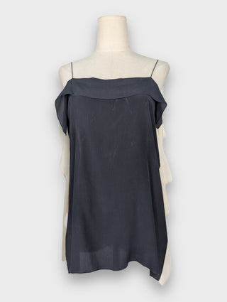 3.1 Phillip Lim Black And White Silk Top, front