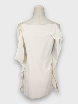 3.1 Phillip Lim Black And White Silk Top, back