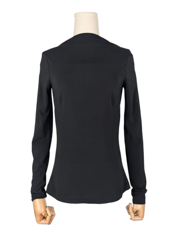 Black Open Back Top