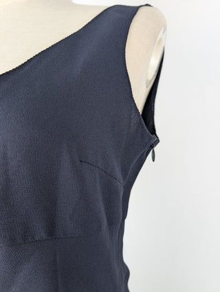 Navy Sleeveless Dress