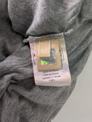 Grey Vintage Galliano Top With "Rip It" Print