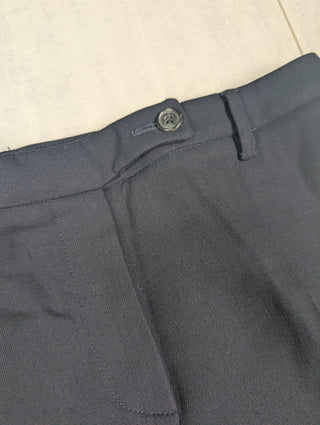 Black Tailored Wool Pants