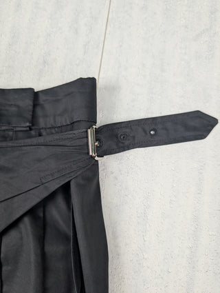 Black Shorts With Buckle On The Side