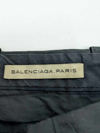 Black Shorts With Buckle On The Side