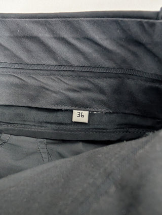 Black Shorts With Buckle On The Side
