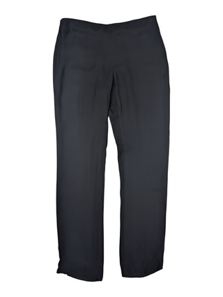 Black Pants With Zipper At The Back