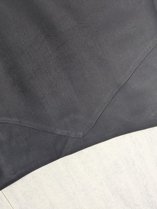 Black Skirt With Line Details