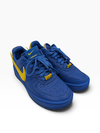 Blue And Yellow Air Force 1 Low "Game Royal" Sneakers