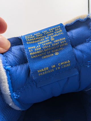 Blue And Yellow Air Force 1 Low "Game Royal" Sneakers