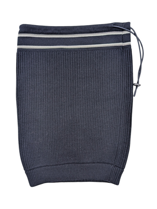 Blue Dior Logo Wool Neck Warmer