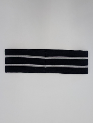 Blue Dior Logo Wool Headband