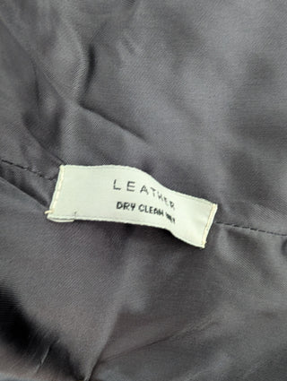 Costume National Blue Leather Jacket, view 7