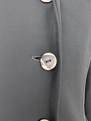 Plein Sud Black 3-Button Blazer, view 5