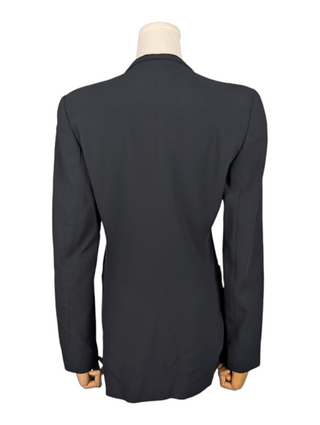 Emporio Armani Black Wool Blazer, view 2