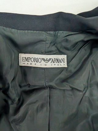 Emporio Armani Black Wool Blazer, view 5