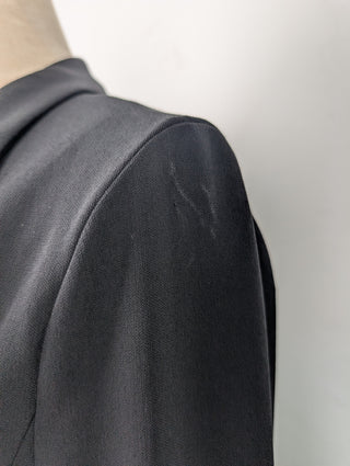 Kathleen Madden Black Double Breasted Coat, view 4