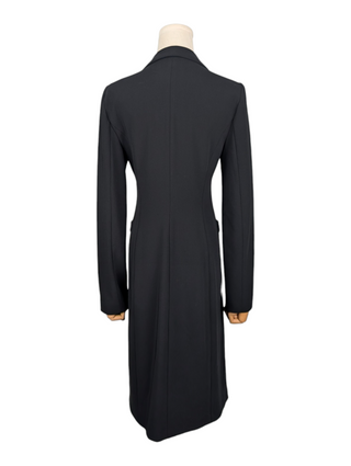 Kathleen Madden Black Double Breasted Coat, view 2